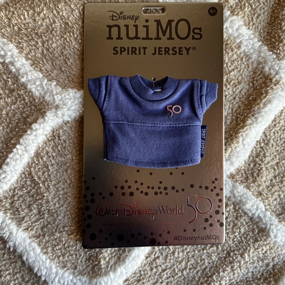 Disney World NuiMOs 50th Anniversary Purple Spirit Jersey